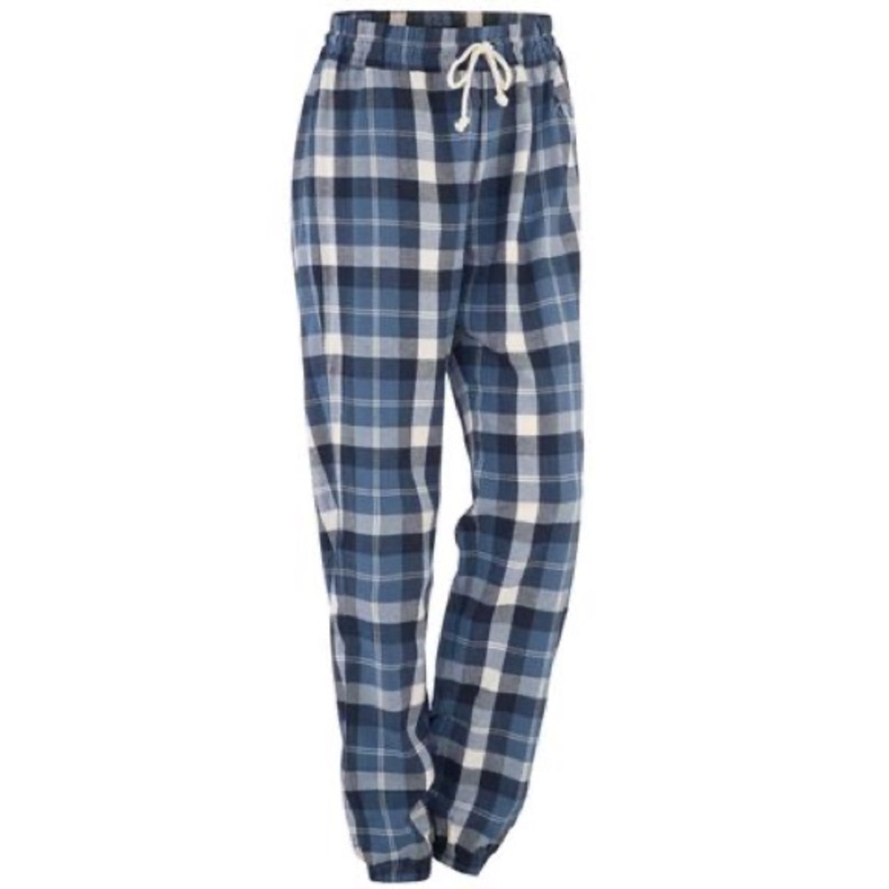 Kari Traa Women’s Gray Checkered PJ Pants M #0082